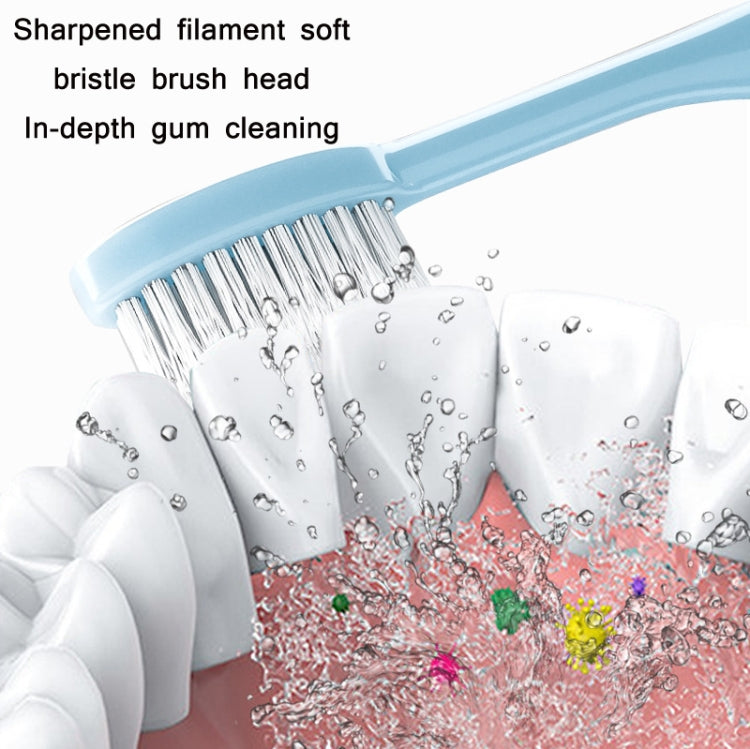 ETRAVEL Travel Portable Folding Toothbrush Set(White)
