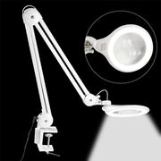 TS-9827 8X Multifunctional Clip-on Work Maintenance Magnifier with LED Light(US Plug)