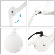 TS-9827 8X Multifunctional Clip-on Work Maintenance Magnifier with LED Light(US Plug)