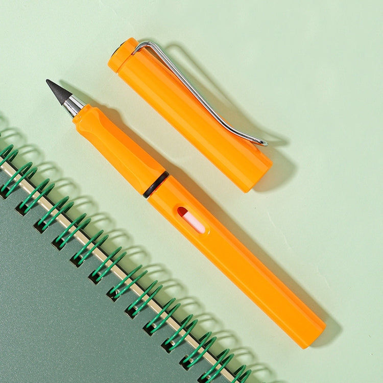 5 PCS No Ink No Need To Sharpen Drawing Sketch Pen Not Easy To Break Erasable HB Writing Pencil(Yellow)