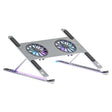 BONERUY P11F Notebook Cooling Bracket Fan Aluminum Alloy Radiator, Colour: Silver - Cooling Pads by BONERUY | Online Shopping South Africa | PMC TechLife | Buy Now Pay Later Mobicred
