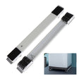 2 PCS Washing Machine Stand Movable Adjustable Refrigerator Base(White) - free shipping - PMC TechLife - Order now!