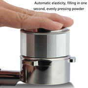 YK33258 Stainless Steel Double-Ended Coffee Cloth Dispenser, Size: 51mm(Silver Multilateral Type)