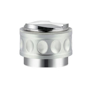 YK33258 Stainless Steel Double-Ended Coffee Cloth Dispenser, Size: 53mm(Silver Finger Buckle Type)