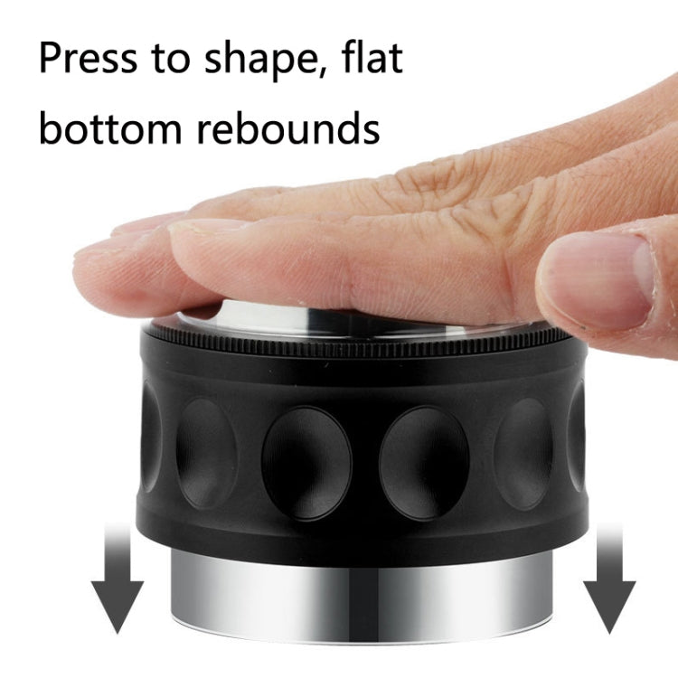 YK33258 Stainless Steel Double-Ended Coffee Cloth Dispenser, Size: 53mm(Black Multilateral Type)