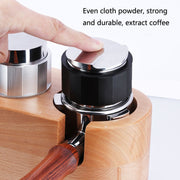 YK33258 Stainless Steel Double-Ended Coffee Cloth Dispenser, Size: 58mm(Silver Finger Buckle Type)
