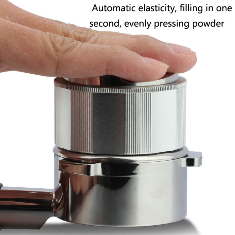 YK33258 Stainless Steel Double-Ended Coffee Cloth Dispenser, Size: 58.5mm(Silver Multilateral Type)