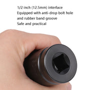 Inside And Outside Hexagon Wrench Auto Repair Wind Cannon Sleeve, Specification: 10 In 1 Extension Sleeve