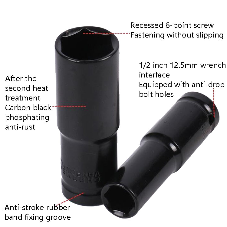 Inside And Outside Hexagon Wrench Auto Repair Wind Cannon Sleeve, Specification: 20 In 1 Extension Sleeve