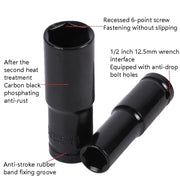 Inside And Outside Hexagon Wrench Auto Repair Wind Cannon Sleeve, Specification: 20 In 1 Extension Sleeve