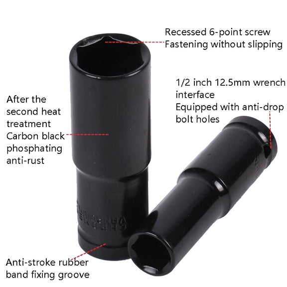 Inside And Outside Hexagon Wrench Auto Repair Wind Cannon Sleeve, Specification: 20 In 1 Extension Sleeve