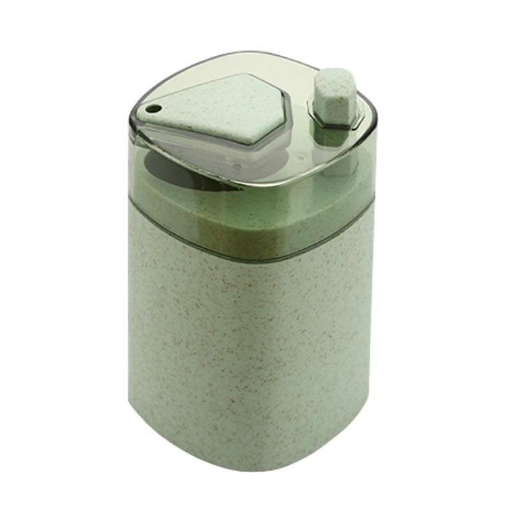MS-263 Press Toothpick Box Kitchen Gadget(Wheat Green)