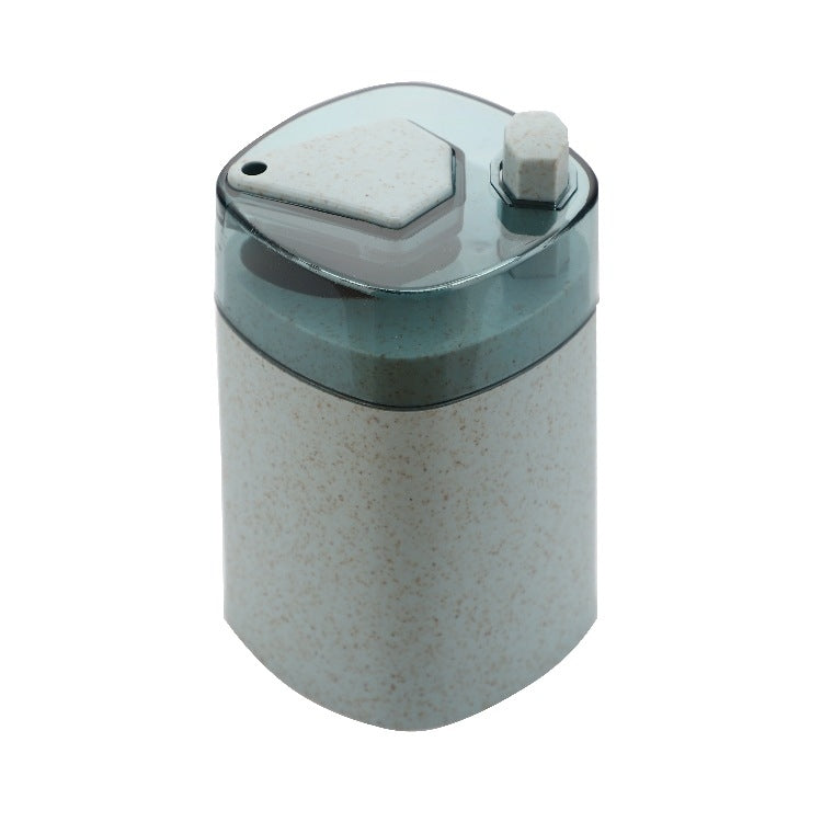 MS-263 Press Toothpick Box Kitchen Gadget(Wheat Blue)