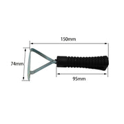 3 PCS Car Tire Repair Tool Tire Scraper(Black)