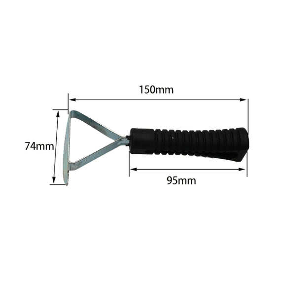 3 PCS Car Tire Repair Tool Tire Scraper(Black)