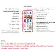 COOLMOON CM-MPAC PWM 5V ARGB Cooling Fan Remote Control For PC Case Chassis, Style: 4 in 1  (White)