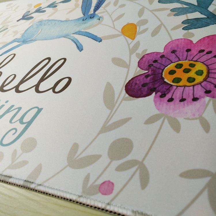 Cute Cartoon Non-Slip Desk Mat, Size: 400 x 900 x 4mm Seaming(005)