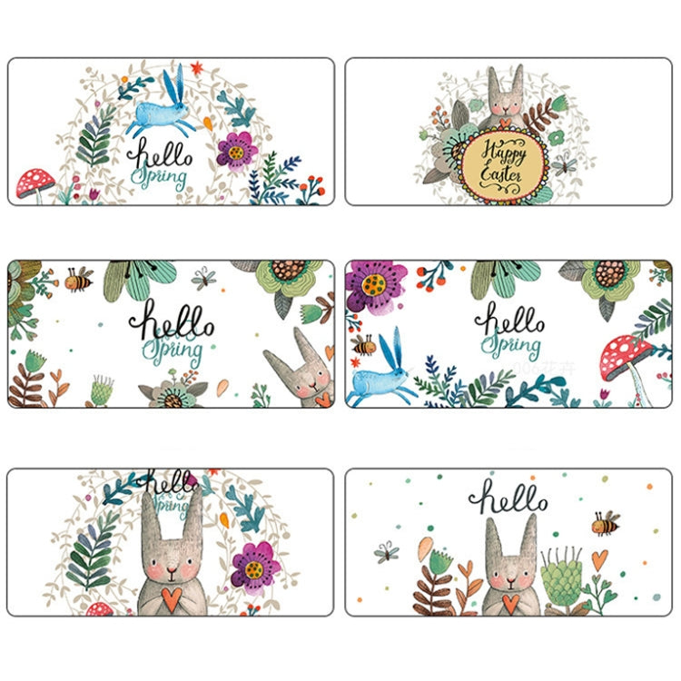 Cute Cartoon Non-Slip Desk Mat, Size: 400 x 900 x 5mm Seaming(005)