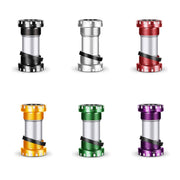 WEST BIKING Mountain Road Bike Screw-In Bearing Bottom Axle(Purple)