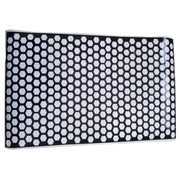5 PCS Car Honeycomb Tail Lamp Film Universal Personality Modified Light Film Sticker(Bright Black)