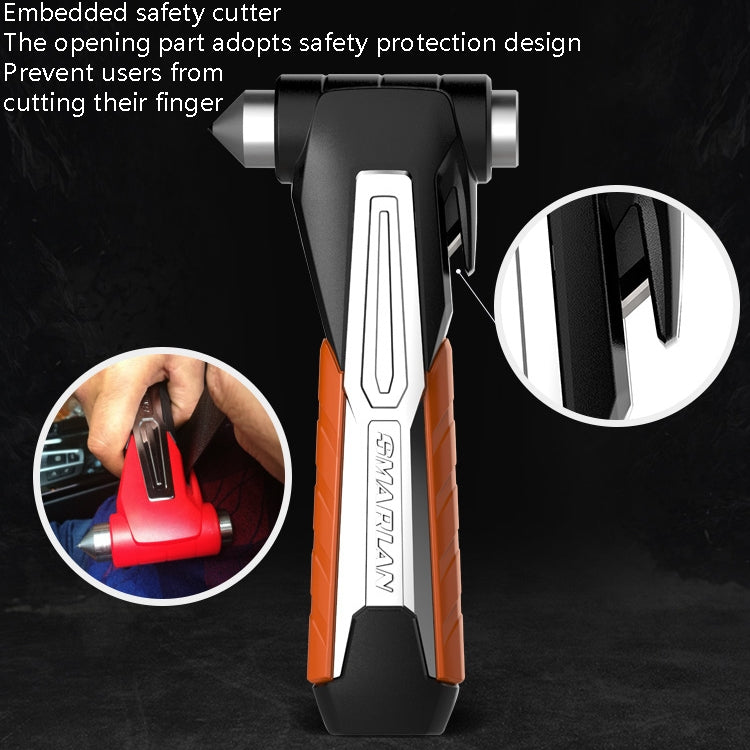 CS-B07 Car Multi-Function Emergency Hammer Fire Escape Hammer(Red)