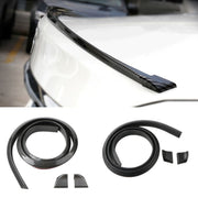 Car Universal Tail Paste Top Wing, Specification: 3.5cm Carbon Fiber Black