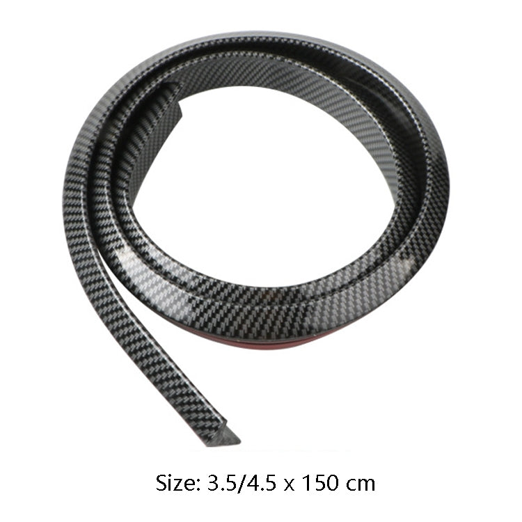 Car Universal Tail Paste Top Wing, Specification: 4.5cm Matte Black