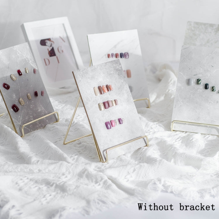 2 PCS Nail Art Photo Background Rock Pattern Display Board(B Style)