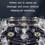 For 175~265cm Snow Emergency Snow Chains For Car SUV General Tires(Black 8764B)