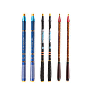 Carbon Short Section Fishing Rod Short Section Positioning Handle Rod, Length: 4.5m(Black)