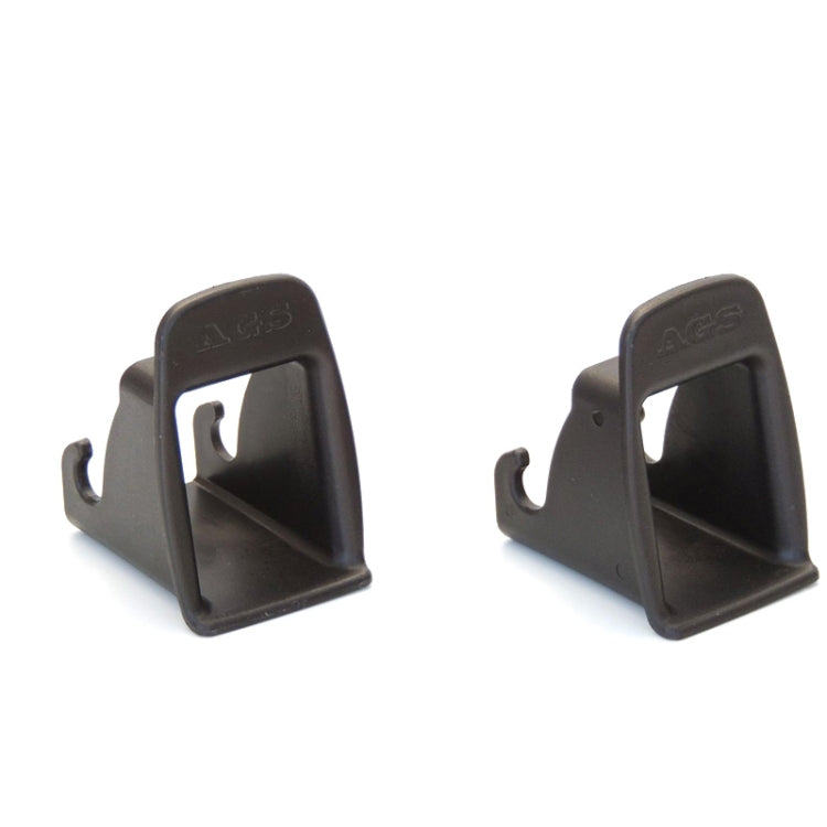 10 Pairs CSJY-4001 Car Child Safety Seat Interface Guide Slot(Black)