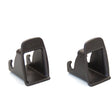 10 Pairs CSJY-4001 Car Child Safety Seat Interface Guide Slot(Black) - Seat Accessories by PMC Jewellery | Online Shopping South Africa | PMC Jewellery | Buy Now Pay Later Mobicred