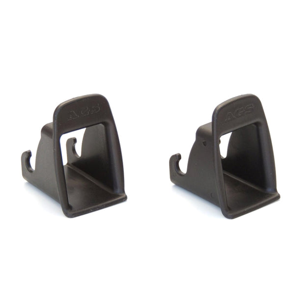 10 Pairs CSJY-4001 Car Child Safety Seat Interface Guide Slot(Black)