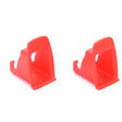 10 Pairs CSJY-4001 Car Child Safety Seat Interface Guide Slot(Red) - Seat Accessories by PMC Jewellery | Online Shopping South Africa | PMC Jewellery | Buy Now Pay Later Mobicred
