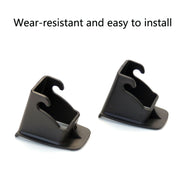 10 Pairs CSJY-4001 Car Child Safety Seat Interface Guide Slot(Black)