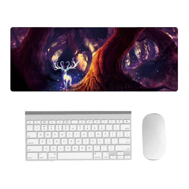 Hand-Painted Fantasy Pattern Mouse Pad, Size: 400 x 900 x 5mm Seaming(1 Dream)