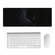 Hand-Painted Fantasy Pattern Mouse Pad, Size: 400 x 900 x 5mm Seaming(2 Silhouettes)