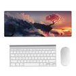 Hand-Painted Fantasy Pattern Mouse Pad, Size: 400 x 900 x 5mm Seaming(5 Volcanic Tree) - Mouse Pads by PMC TechLife | Online Shopping South Africa | PMC TechLife | Buy Now Pay Later Mobicred