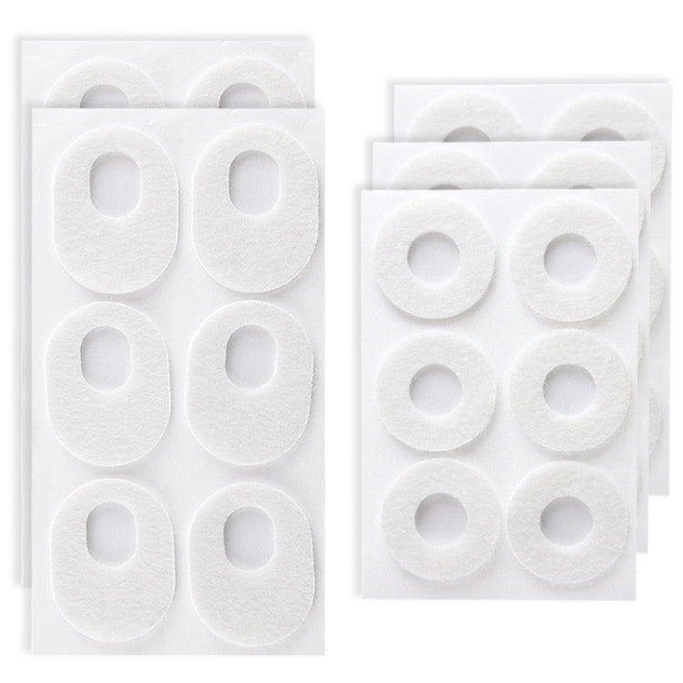 Felt Chicken Eye Stick Foot Pain and Anti-wear Patch(Oval)