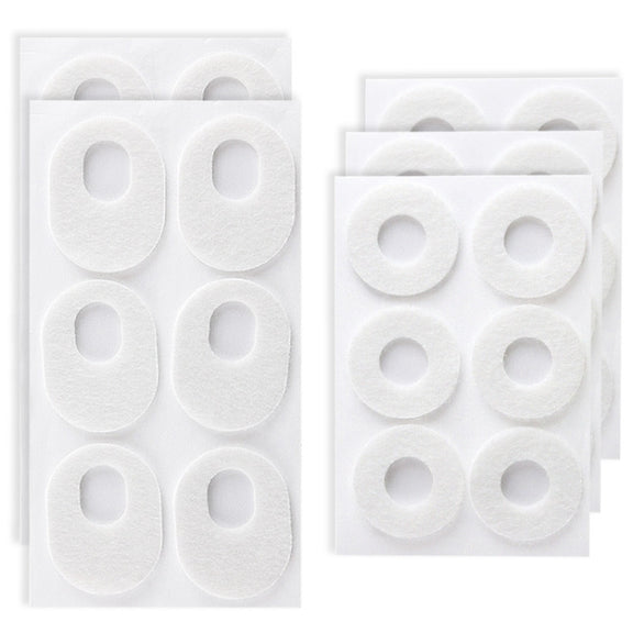 Felt Chicken Eye Stick Foot Pain and Anti-wear Patch(Circular)