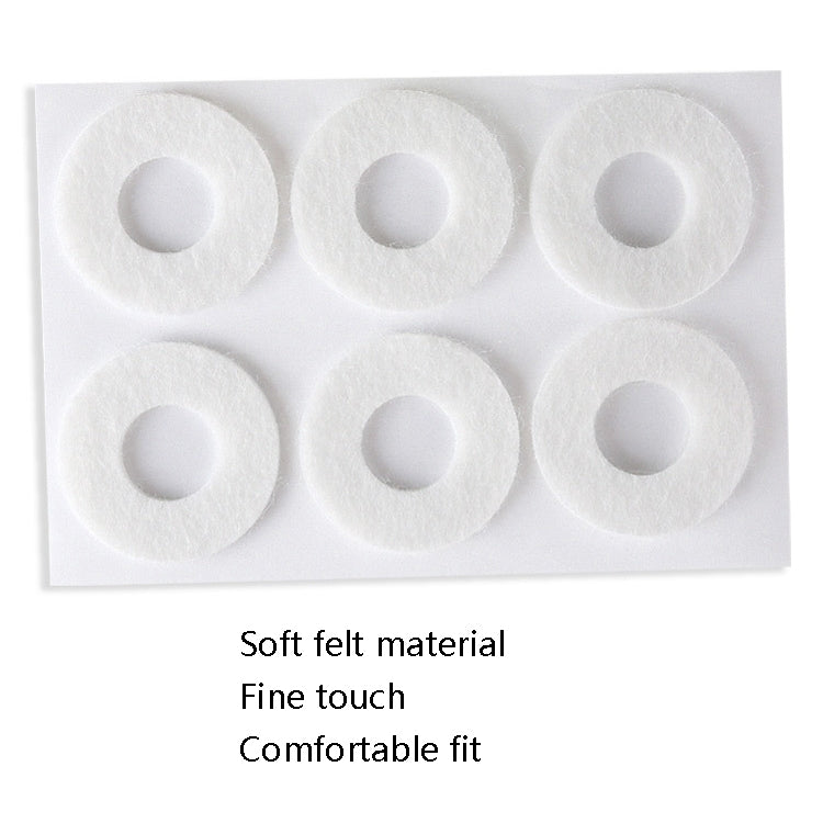 Felt Chicken Eye Stick Foot Pain and Anti-wear Patch(Oval)