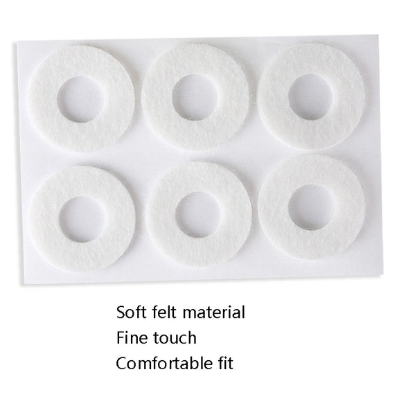 Felt Chicken Eye Stick Foot Pain and Anti-wear Patch(Circular)