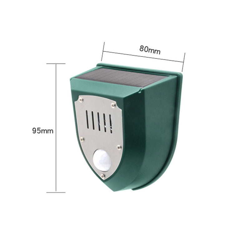 N911M Solar Rouse Alarm Lamp Infrared Induction Animal Drive