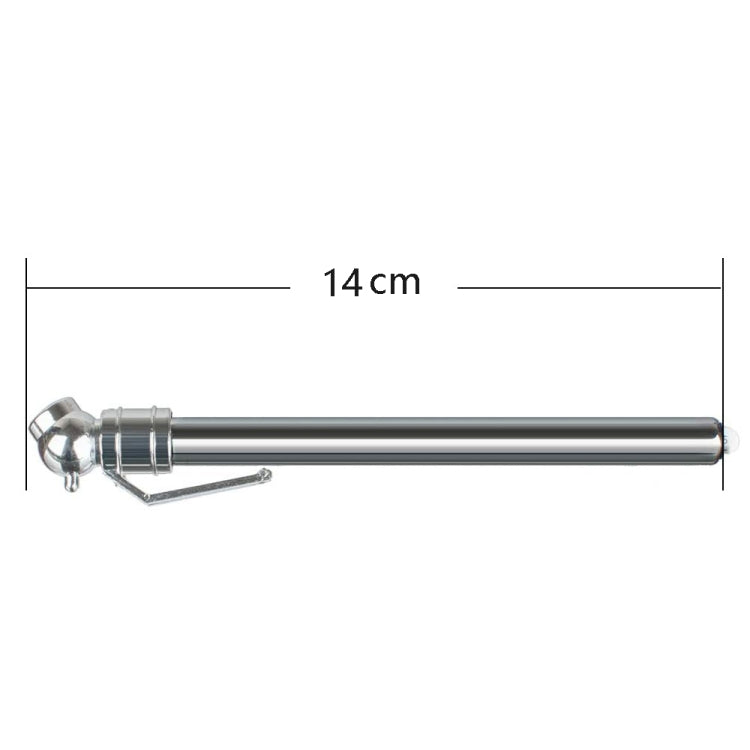 Car Tire Pen Car Portable Tire Pressure Gauge(Silver 1092)