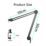 Microphone Desktop Cantilever Stent 360 Degree Rotating Bracket(GAZ-40 W)
