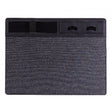 JJ-82401 Mouse Pad with Phone Charging and Phone Holder(Black) - Mouse Pads by PMC TechLife | Online Shopping South Africa | PMC TechLife | Buy Now Pay Later Mobicred