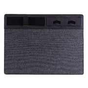 JJ-82401 Mouse Pad with Phone Charging and Phone Holder(Black)