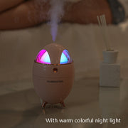 Y18 Mini USB Bedroom Spray Bright Night Lamp Humidifier(Deep Wood Grain)