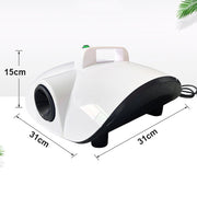 Mist Air Spray Cleaner Disinfectant Air Purifier, Power Plug: EU Plug(White)
