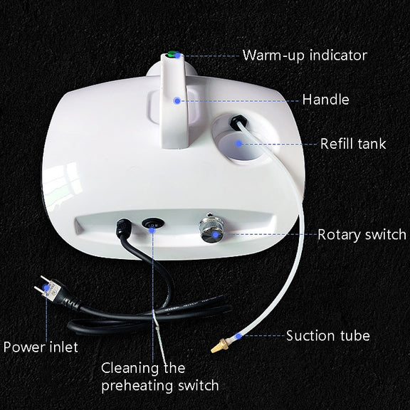 Mist Air Spray Cleaner Disinfectant Air Purifier, Power Plug: EU Plug(White)